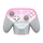 Gamepad wireless GameSir Super Nova, tri-mode, RGB, i bardhë rozë