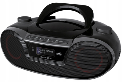Радио ЦД бумбокс GoGEN CDM490BTDABS, DAB+ FM, Блутут, црн