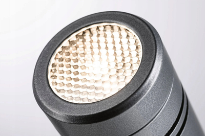 Reflektor kopshti LED Paulmann Radon, tokësor, dritë e ngrohtë, gri e errët