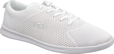 Atlete Lacoste Avenir Knit, Nr. 37.5, të bardha