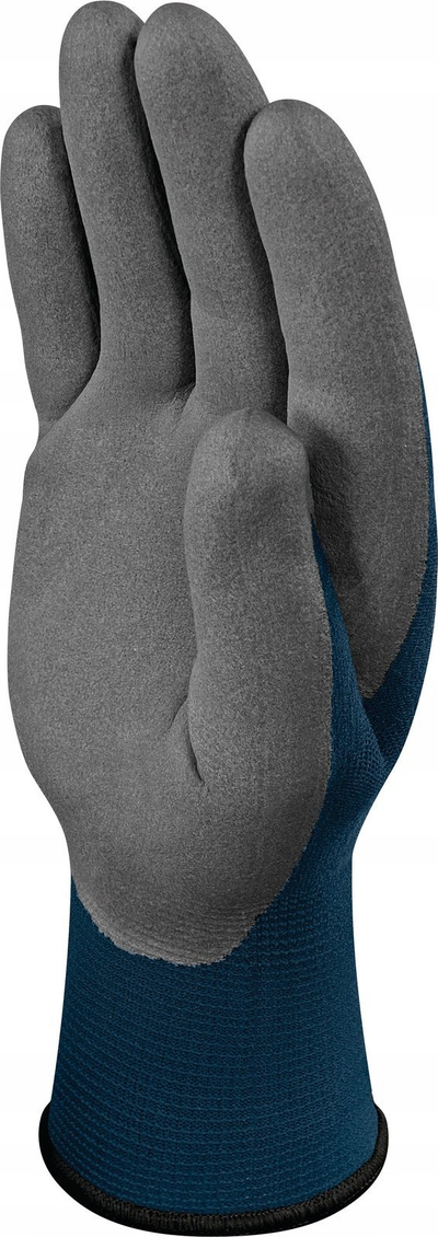 Dorëza pune Delta Plus VV811, poliamid, nr. 10, blu me gri