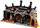 Set ndërtimi LEGO Icons The Lord of the Rings Barad-dur, model koleksionues i detajuar, kulla e zezë