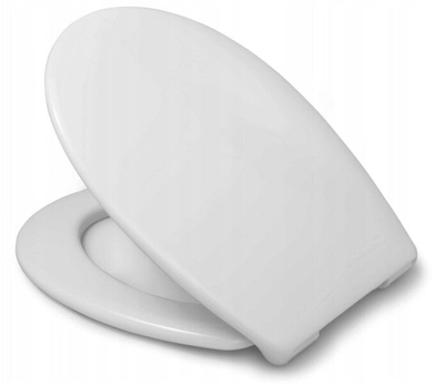 Kapak tualeti Cersanit Nature Smooth, duroplast, i bardhë
