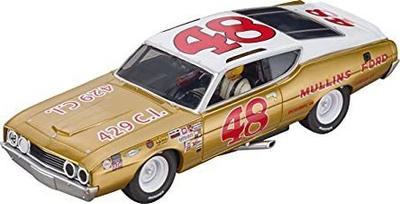 Makina garash Carrera Digital 132 Ford Torino Talladega 48, shkallë 1:32, dixhitale, ngjyrë e artë
