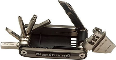 Портабилна мулти-алатка Blackburn Wayside, 19 функции, 200 g, графитна боја