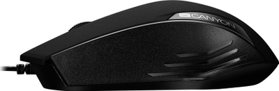 Maus Canyon CNE-CMS02B, me kabllo, USB, i zi