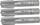 Set çekiç fileto M24 HSS, M24x3.00 mm, 3 copa