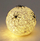 Top dekorativ LED Spider Light, 15 cm, me timer, i bardhë