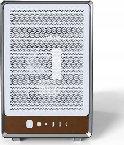 Kутија за компјутер Montech Heritage Pro, MicroATX Mini ITX, калено стакло, бела