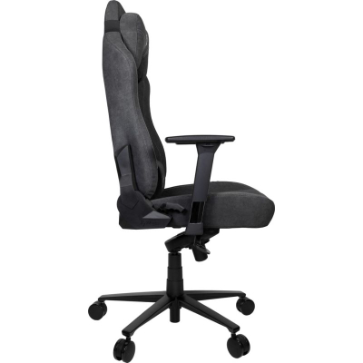 Karrige gaming Arozzi Vernazza, ergonomike, material tekstil, gri me të zezë