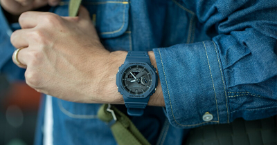 Orë për meshkuj Casio G-Shock GA-B2100-2AER (666), e kaltër