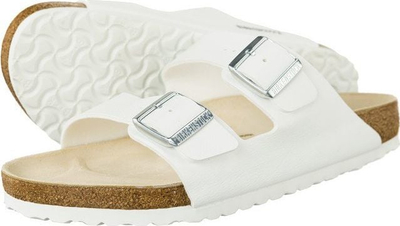 Shapka Birkenstock Arizona për burra, nr. 46, të bardha
