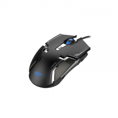 Гејминг глушец Havit HV-MS749, со USB кабел, 3200 DPI, црн