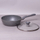 Tigan i thellë wok me granit, 24 cm, për induksion edhe gaz, gri