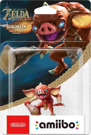 Figurë Amiibo Zelda - Bokoblin, kafe