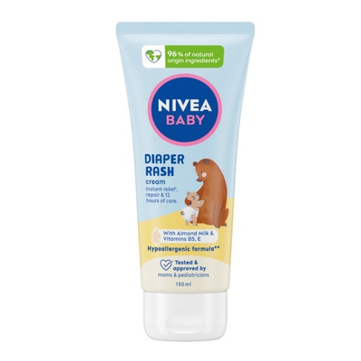 Krem mbrojtës për fëmijë Nivea Baby Diaper Rash, 100 ml