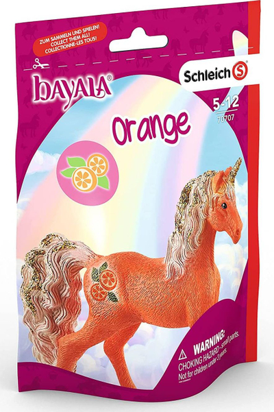 Figurë njëbrirësh Schleich Bayala Orange 70707, plastike, portokalli
