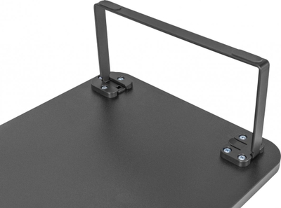 Stendë tavoline Gembird MS-TABLE2-01, për 2 monitorë ose laptopë, e zezë
