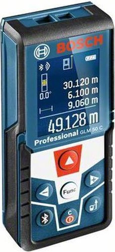 Matës distance me lazer Bosch PLR 25, 25 m, ekran digjital, blu