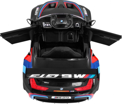 Makine elektrike për kalamaj BMW M6 GT3, 12V, me pult, e zezë