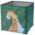Текстилна кутија за детска соба Storage Solutions 14753604, 30 x 30 x 30 cm, шарена