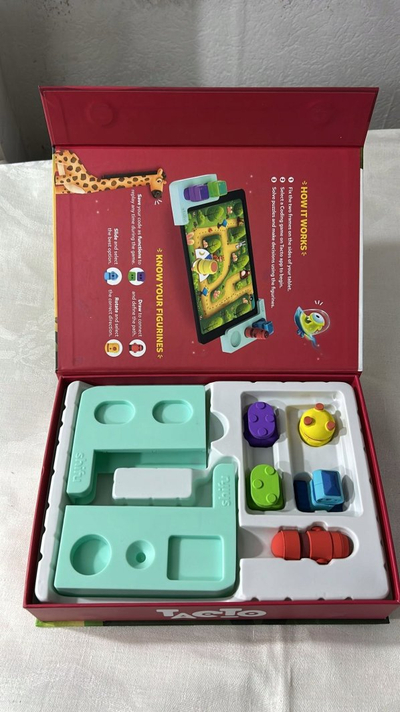 Set loje programimi PlayShifu Tacto Coding STEM, interaktiv për tablet, 7 copa, shumëngjyrësh