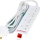 Zgjatues energjie Microconnect MC-UKSURGESTRIP4-5M, me 4 dalje UK, kabllo 5 metra, i bardhë
