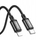 Kabllo karikimi Hoco X89 USB C në Lightning, 2m, 27W PD, e zezë