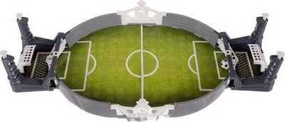 Lojë tavoline futbolli Mini Football 22590, për kalamaj, kompakte, gri jeshile e bardhë
