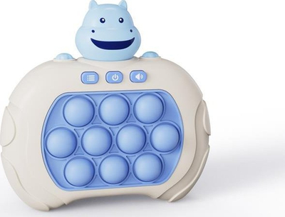 Lodër elektronike OEM Arcade Game Hippo Pop It, lojë memorje, muzikë, blu