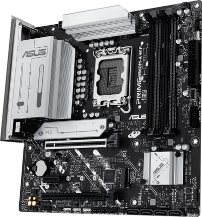 Pllakë amë ASUS PRIME B860M A WIFI, Intel B860, mATX, me WiFi