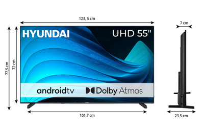 Televizor Hyundai ULX55359GSMART, 55", 4K, i zi