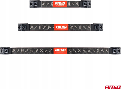 Set shirita magnetikë Amio AMIO-04263, 20cm 30.5cm 46cm, mbajtës veglash, shumëngjyrësh