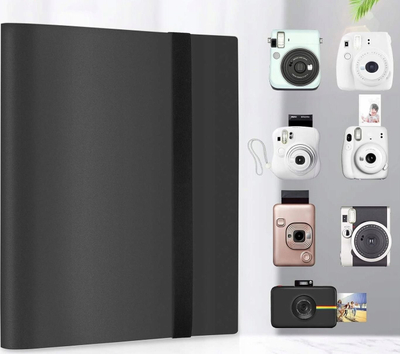 Album fotografik LoveInstant, 360 foto, kompatibil për foto instant, i zi