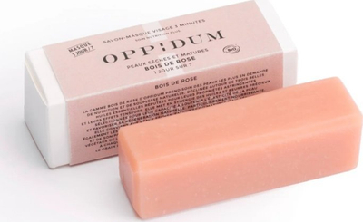 Maskë fytyre Oppidum Bois De Rose, pastruese javore, 45g