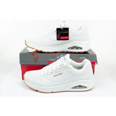 Atlete Skechers Uno Stand on Air, Air Cooled Memory Foam, Skech Air, të bardha
