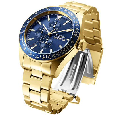 Orë dore për meshkuj Invicta Pro Aviator Quartz 38967, e artë