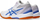 Këpucë volejbolli Asics Gel-Task MT 3 W, me GEL përthithje goditjesh, për goca, të bardha me blu