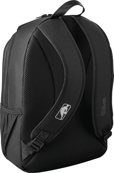 Ранец Wilson НБА Чикаго Булс WZ6015003, полиестер, џебови со патент, црн