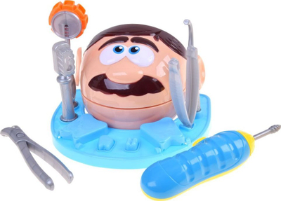 Set loje me plastelinë Colorino Little Dentist ZA3214, me vegla dentare, shumëngjyrësh