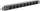 Kabllo energjie Lanberg PDU (PDU-09E-0300-BK), 19", 1U, 9 priza 230V, PL, 3m, e zezë