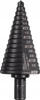 Freza shkallare Milwaukee Cobalt Step Drill Bit, 6–32 mm, për hekur dhe inox, e zezë