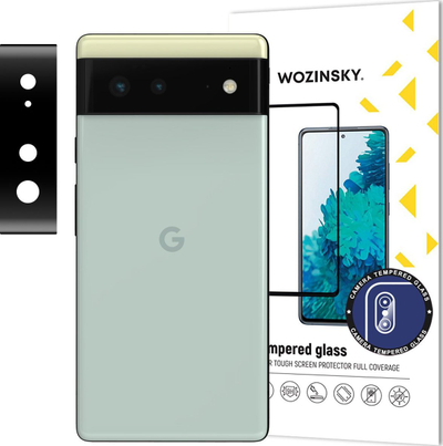 Xham mbrojtës kamere Wozinsky Full Camera Glass për Google Pixel 6, xham i fortë, 9H, transparent