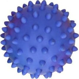 Top lodër sensorial Hencz Toys Blue Sensory Hedgehog Ball, me gunga, blu