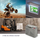 Bateri AGM Qoltec HQ 53066, 12V, 20Ah, e zezë