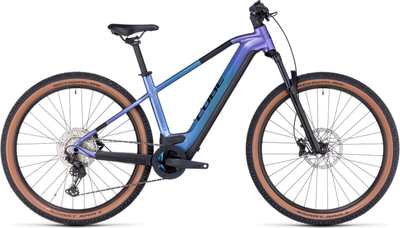 Biçikletë elektrike malore Cube Reaction Hybrid Race 750, Bosch CX, Shimano XT 1x12, blu e zezë