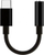 Kabllo lidhëse HF, USB-C në Jack 3.5 mm, e zezë