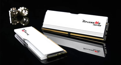 Memorie RAM G.Skill Ripjaws M5 Neo DDR5, 64GB 6000MHz CL30, Dual Channel AMD EXPO, e bardhë RGB