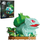 Puzzle 3D Pokémon 4D Puzz, Bulbasaur, figurinë për zbukurim, shumëngjyrëshe