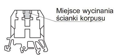 Konektor Room Threaded ZG-G35/TS35, i kaltër